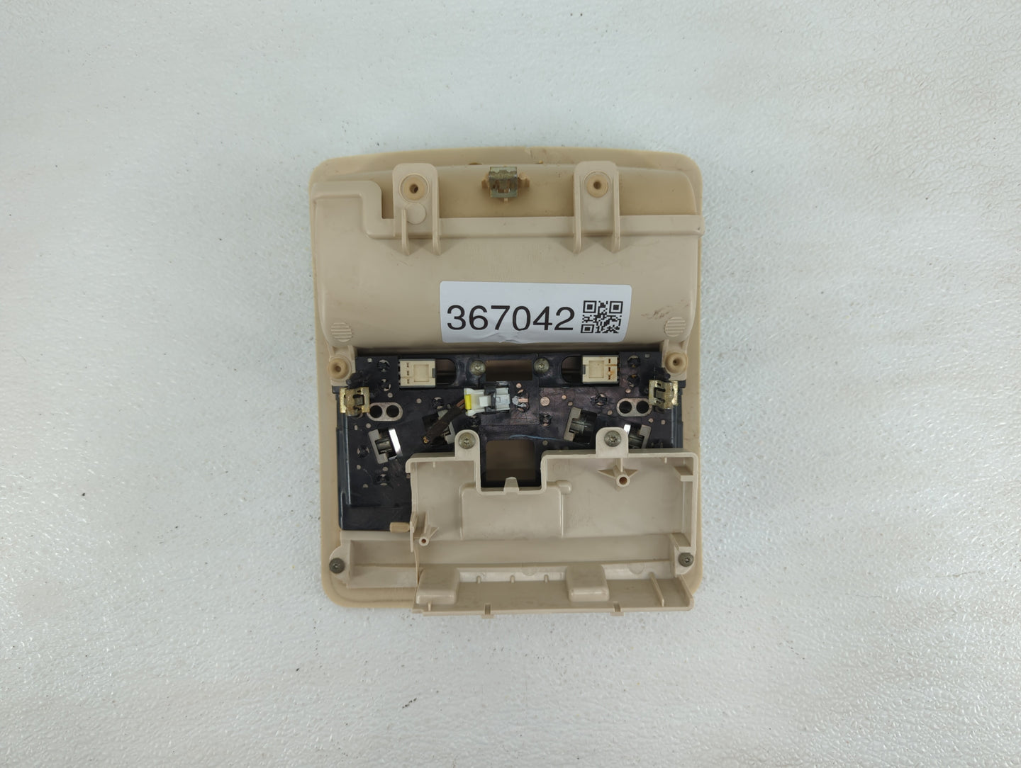 2008 Dodge Charger Overhead Roof Console Light Beige - Oemusedautoparts1.com