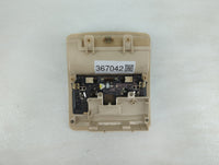 2008 Dodge Charger Overhead Roof Console Light Beige - Oemusedautoparts1.com