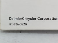 2008 Dodge Charger Owners Manual Book Guide OEM Used Auto Parts - Oemusedautoparts1.com