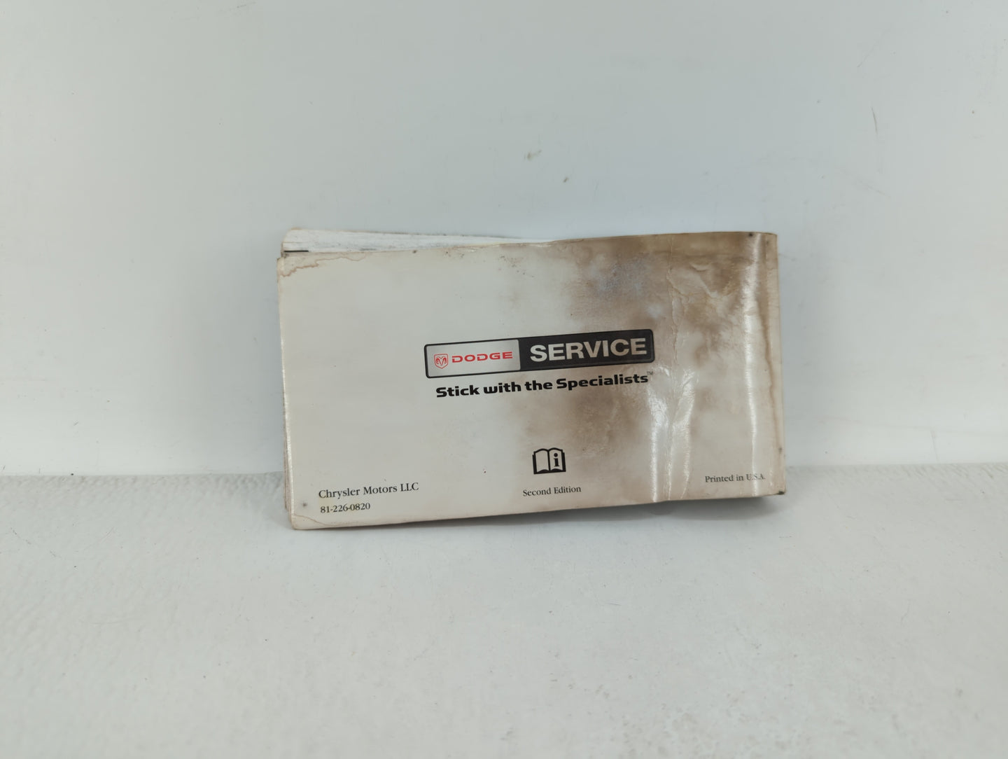 2008 Dodge Charger Owners Manual Book Guide OEM Used Auto Parts - Oemusedautoparts1.com