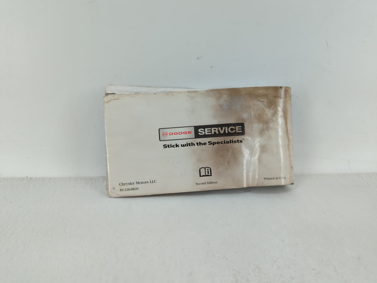 2008 Dodge Charger Owners Manual Book Guide OEM Used Auto Parts - Oemusedautoparts1.com