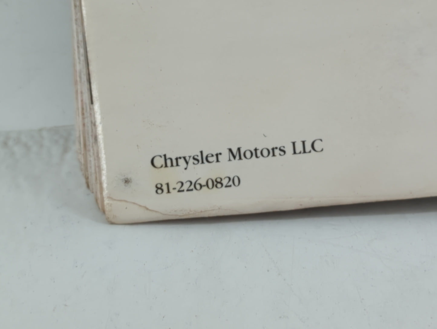2008 Dodge Charger Owners Manual Book Guide OEM Used Auto Parts - Oemusedautoparts1.com