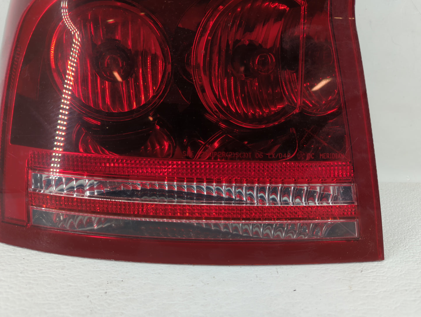 2006-2008 Dodge Charger Tail Light Assembly Driver Left OEM P/N:04805849AD 04805849AB Fits Fits 2006 2007 2008 OEM Used Auto