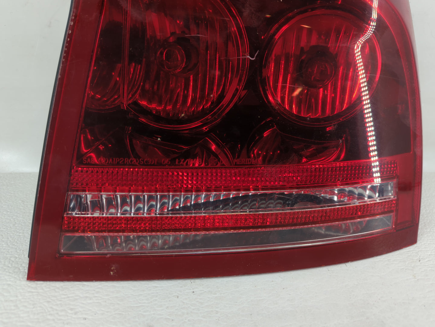 2006-2008 Dodge Charger Tail Light Assembly Passenger Right OEM P/N:04805848AC 04805848AD Fits Fits 2006 2007 2008 OEM Used 