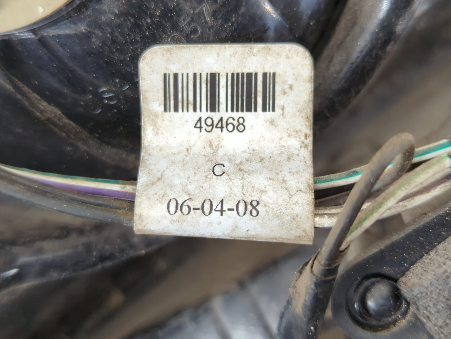 2006-2008 Dodge Charger Tail Light Assembly Passenger Right OEM P/N:04805848AC 04805848AD Fits Fits 2006 2007 2008 OEM Used 