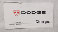 2008 Dodge Charger Owners Manual Book Guide OEM Used Auto Parts - Oemusedautoparts1.com