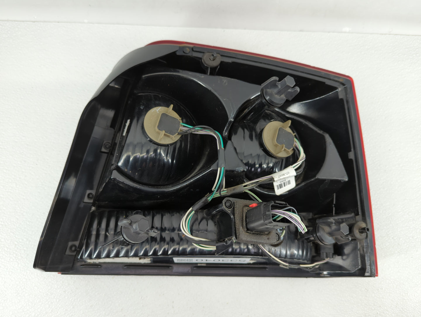 2006-2008 Dodge Charger Tail Light Assembly Driver Left OEM P/N:04805849AD 04805849AB Fits Fits 2006 2007 2008 OEM Used Auto