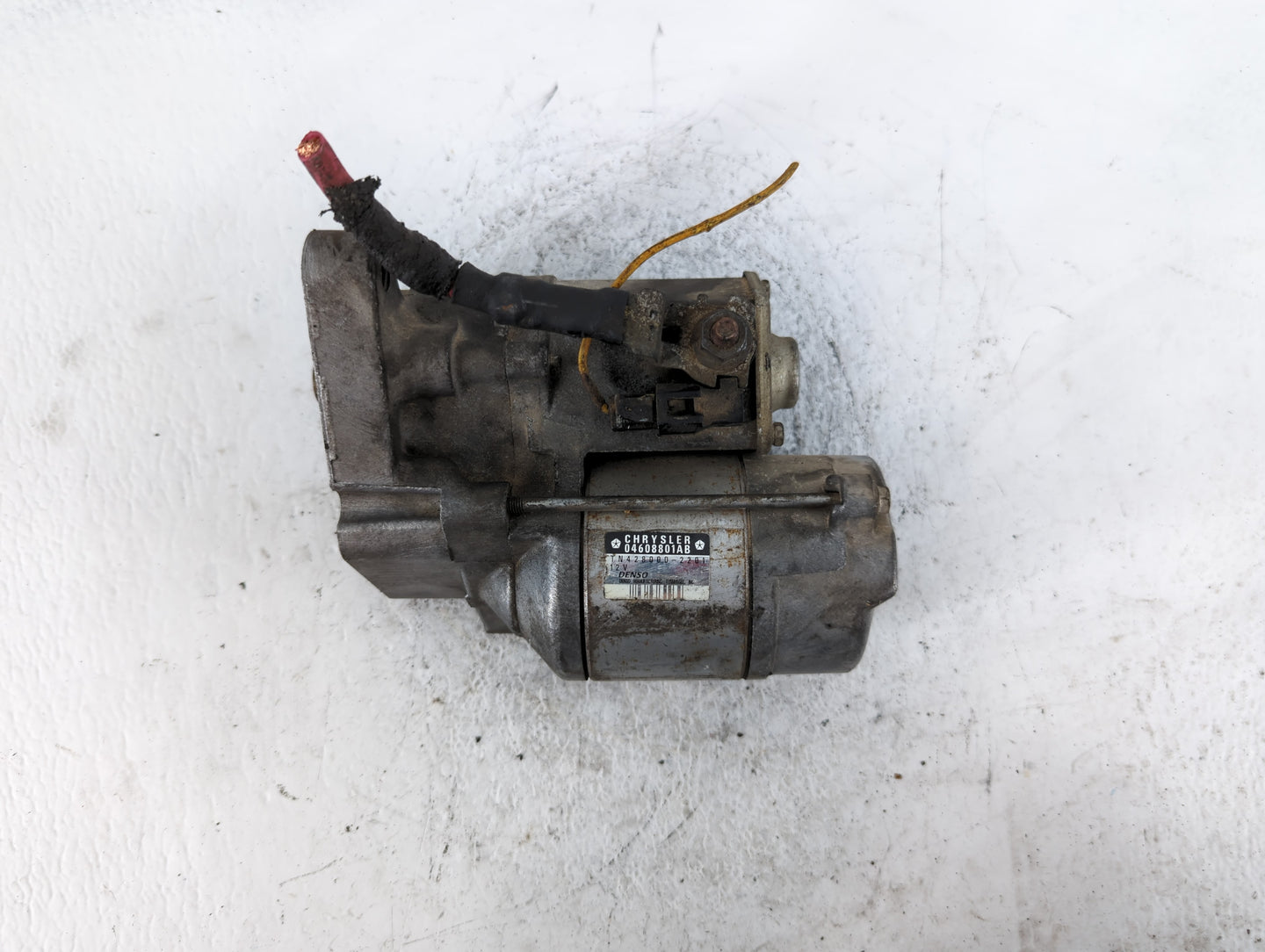 2006-2021 Dodge Charger Car Starter Motor Solenoid OEM P/N:TN428000-2201 04608801AB Fits OEM Used Auto Parts - Oemusedautopa