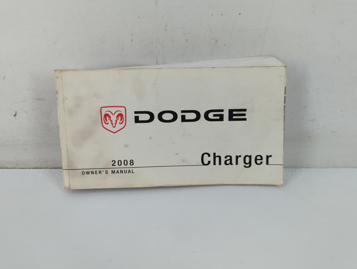 2008 Dodge Charger Owners Manual Book Guide P/N:81-226-0820 OEM Used Auto Parts - Oemusedautoparts1.com