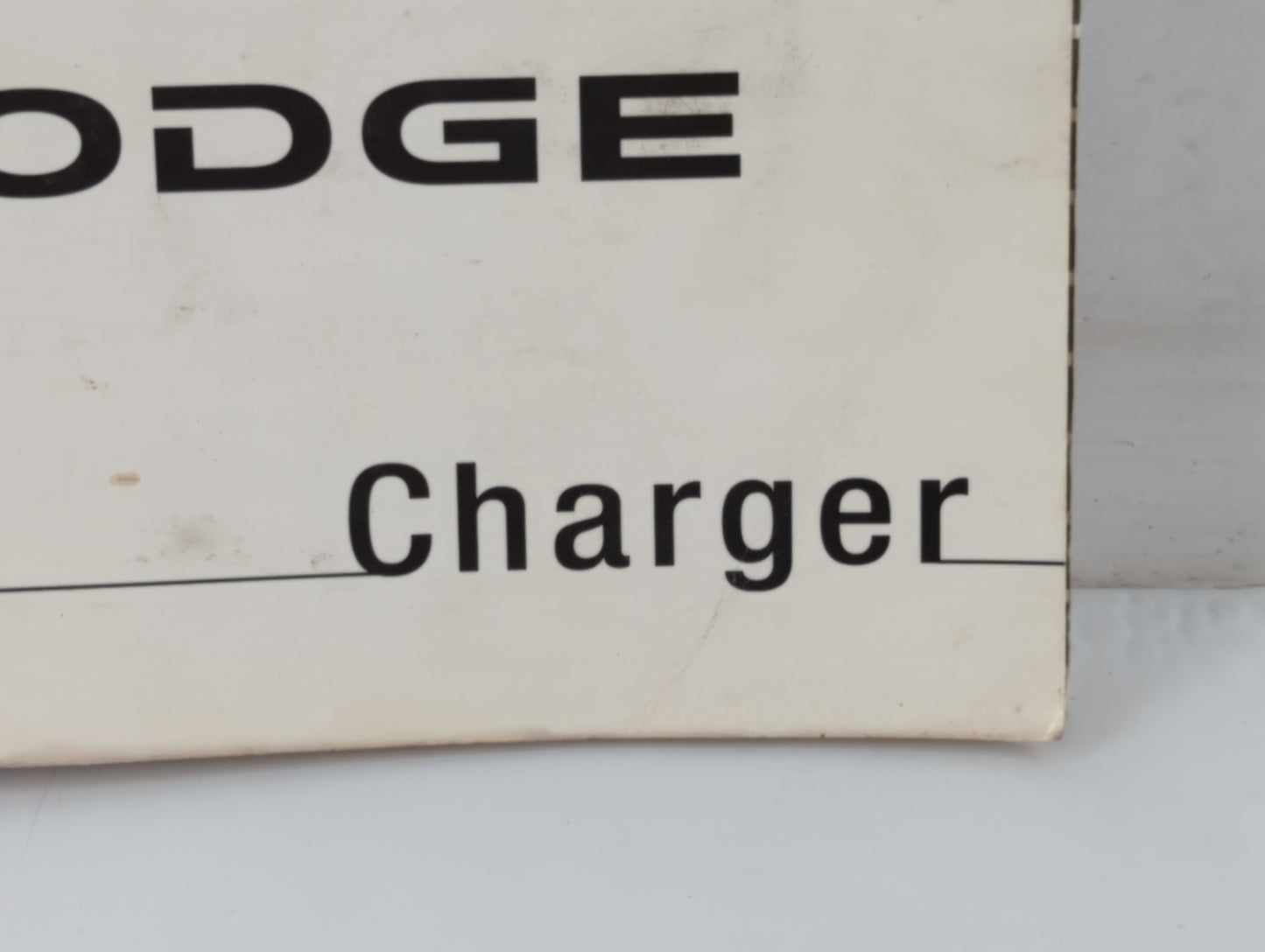 2008 Dodge Charger Owners Manual Book Guide P/N:81-226-0820 OEM Used Auto Parts - Oemusedautoparts1.com