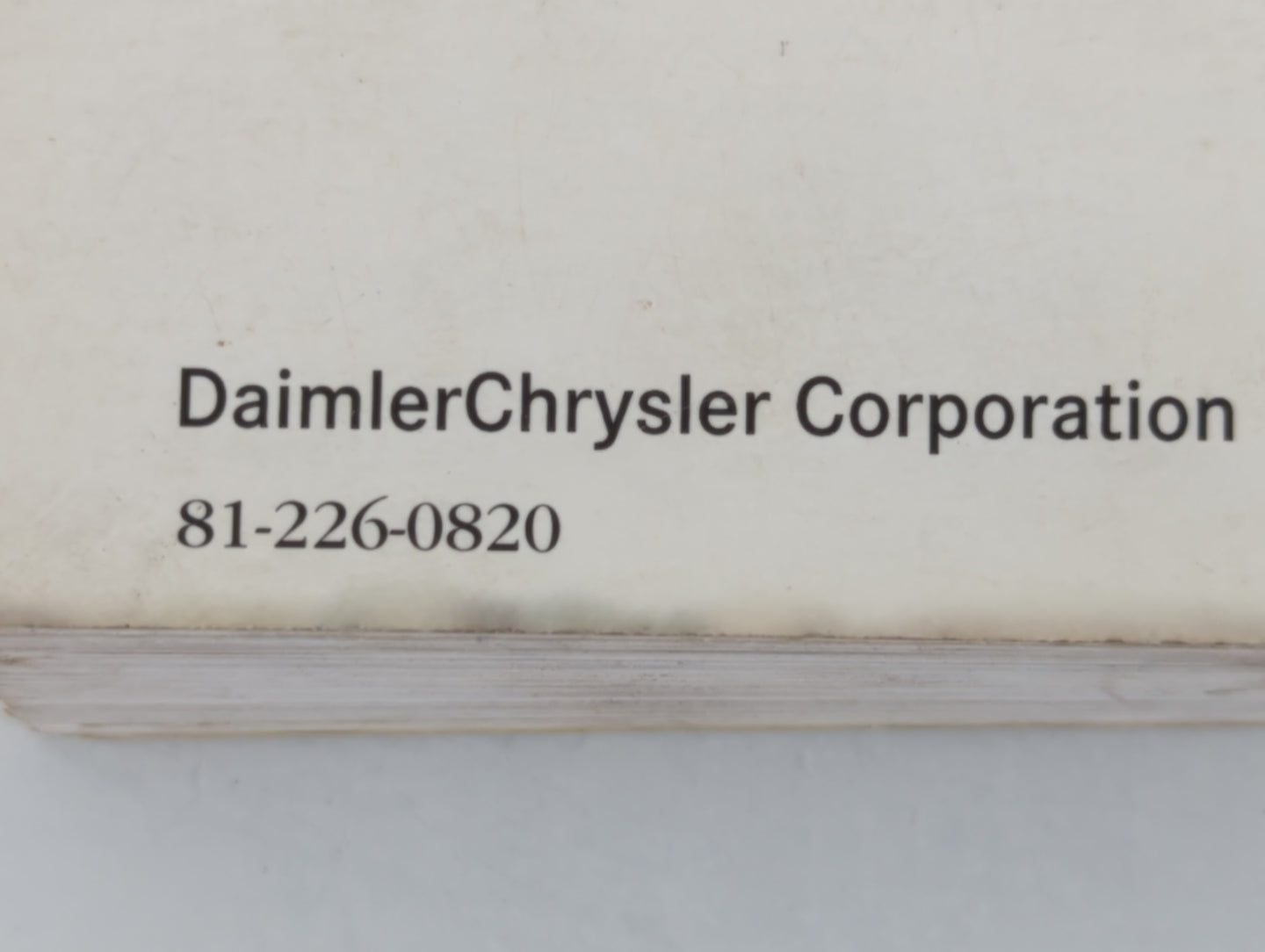 2008 Dodge Charger Owners Manual Book Guide P/N:81-226-0820 OEM Used Auto Parts - Oemusedautoparts1.com