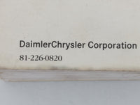 2008 Dodge Charger Owners Manual Book Guide P/N:81-226-0820 OEM Used Auto Parts - Oemusedautoparts1.com