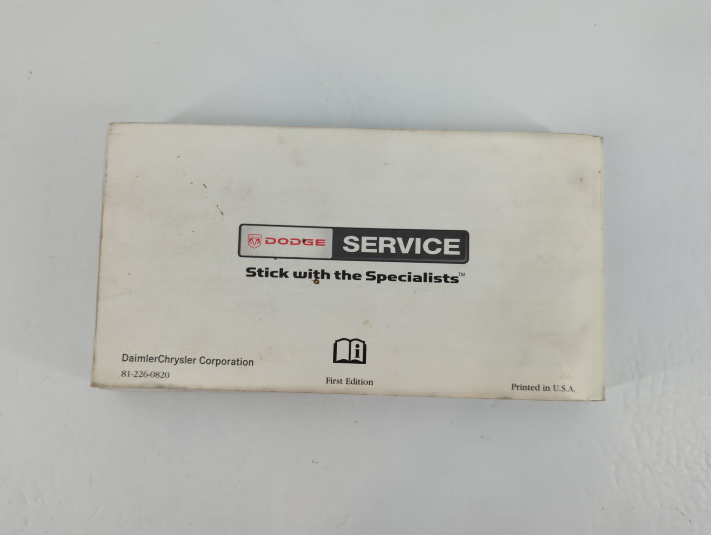 2008 Dodge Charger Owners Manual Book Guide P/N:81-226-0820 OEM Used Auto Parts - Oemusedautoparts1.com