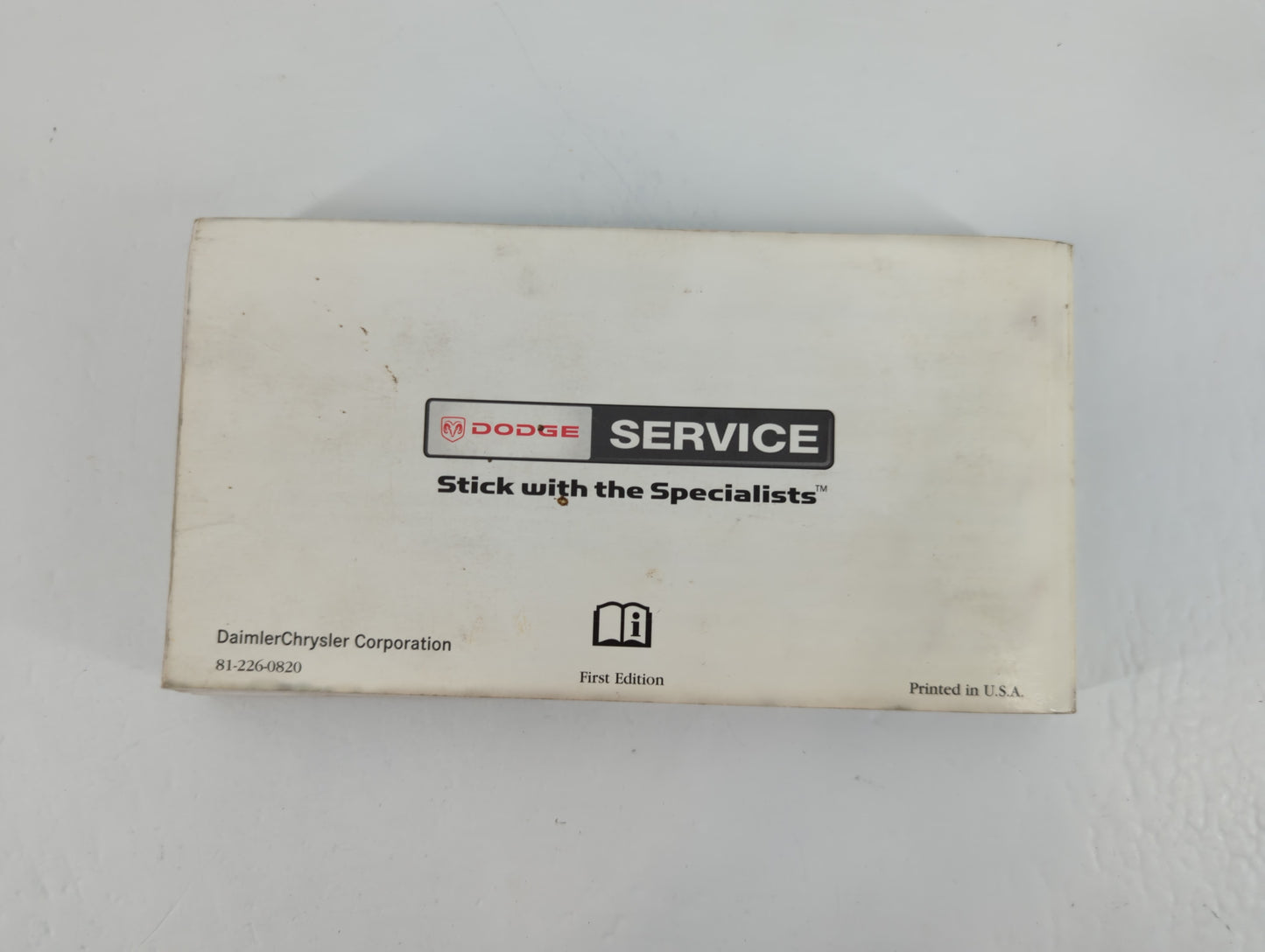 2008 Dodge Charger Owners Manual Book Guide P/N:81-226-0820 OEM Used Auto Parts - Oemusedautoparts1.com