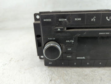 2008-2009 Dodge Charger Radio AM FM Cd Player Receiver Replacement P/N:P05064420AF Fits Fits 2008 2009 2010 OEM Used Auto Parts