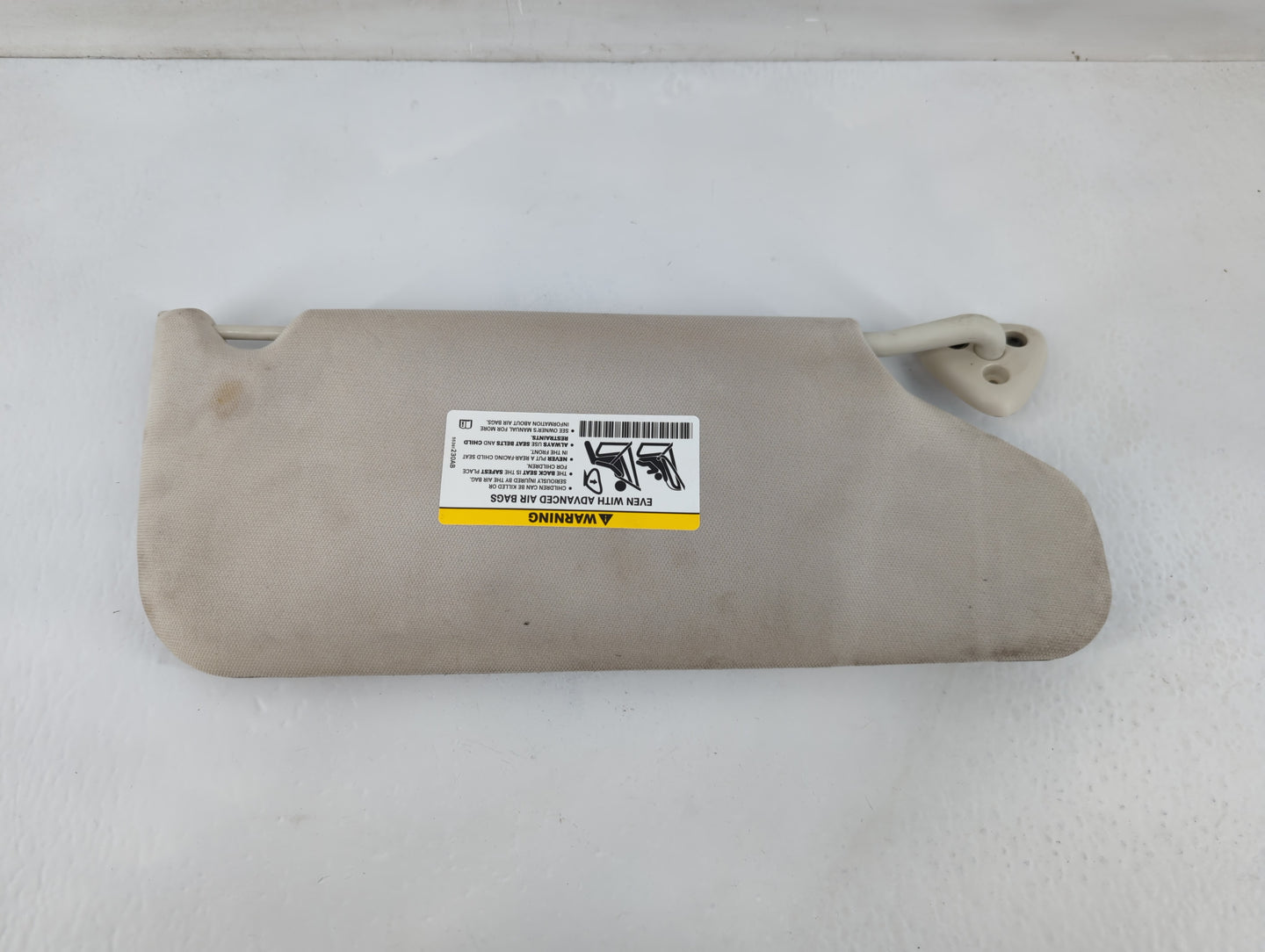 2008-2010 Dodge Charger Sun Visor Shade Replacement Driver Left Mirror Fits Fits 2008 2009 2010 OEM Used Auto Parts - Oemuse