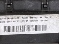 2008-2011 Dodge Dakota Fusebox Fuse Box Panel Relay Module P/N:04692211AA Fits Fits 2008 2009 2010 2011 OEM Used Auto Parts 