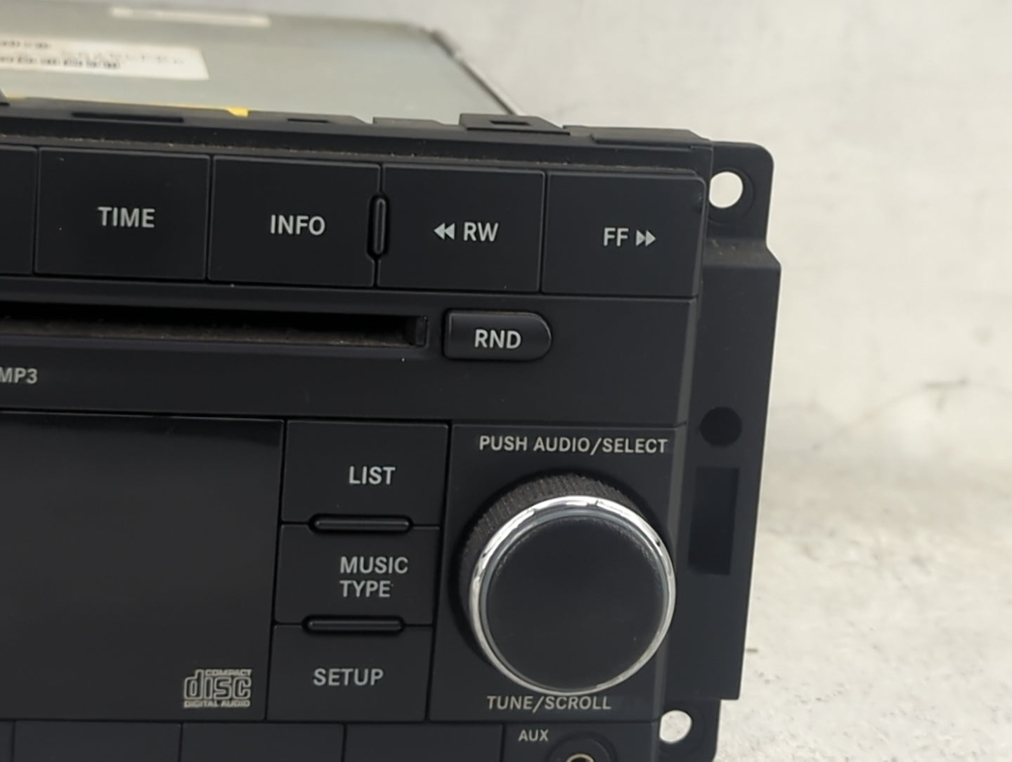 2005-2007 Dodge Dakota Radio AM FM Cd Player Receiver Replacement P/N:P05064410AF Fits Fits 2004 2005 2006 2007 2008 2009 20