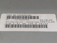2005-2007 Dodge Dakota Radio AM FM Cd Player Receiver Replacement P/N:P05064410AF Fits Fits 2004 2005 2006 2007 2008 2009 20
