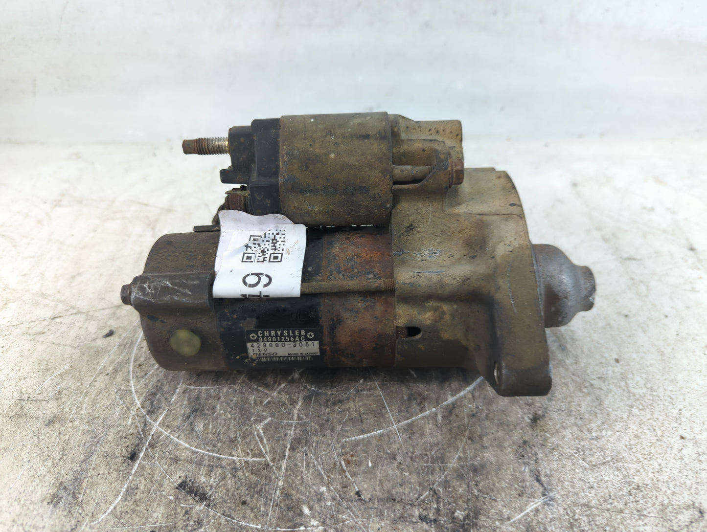 2006-2011 Dodge Dakota Car Starter Motor Solenoid OEM P/N:428000-3051 04801256AC Fits Fits 2006 2007 2008 2009 2010 2011 201