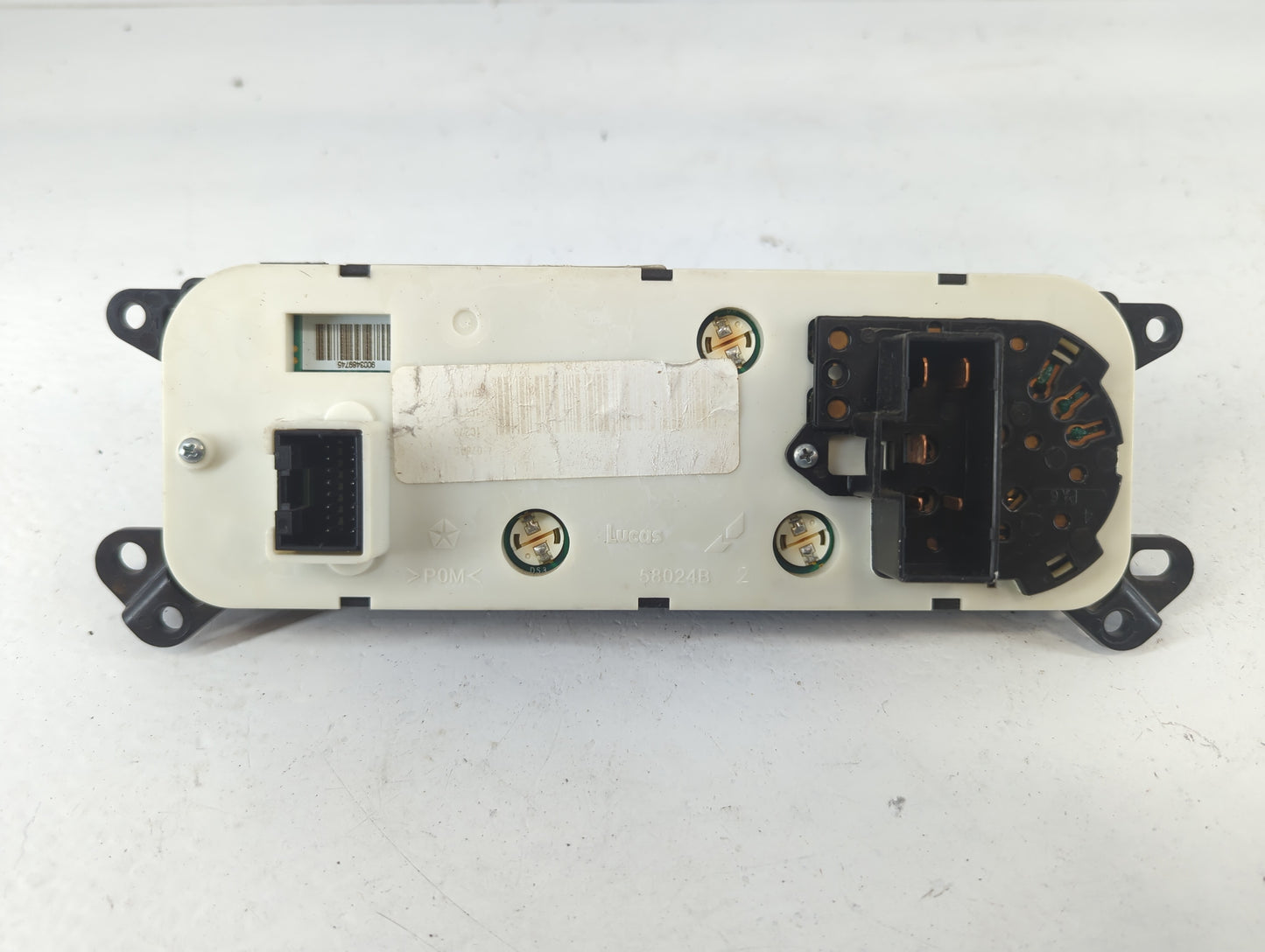 2008-2011 Dodge Dakota Climate Control Module Temperature AC/Heater Replacement P/N:P55057078AB Fits Fits 2008 2009 2010 201