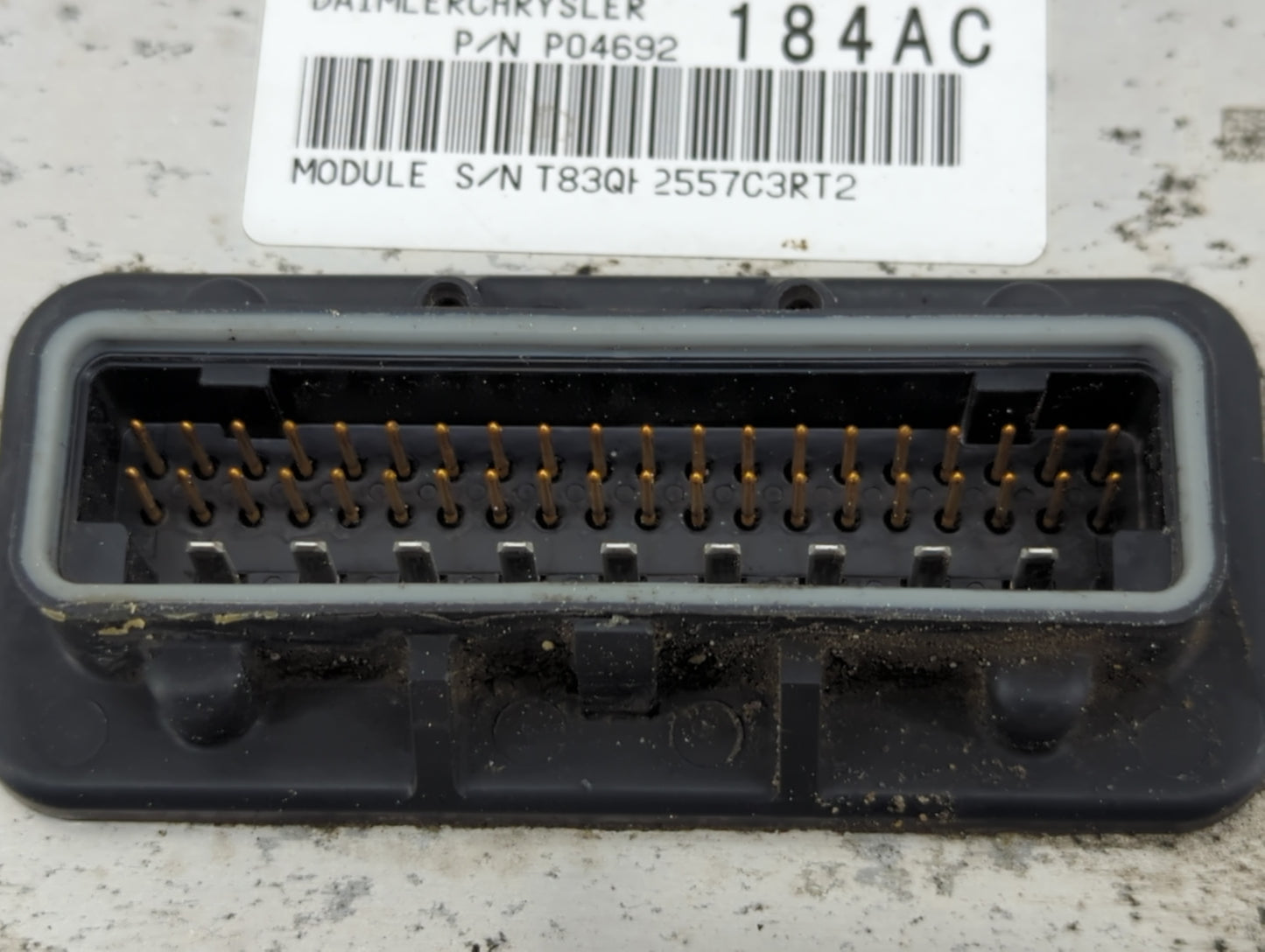 2008 Dodge Durango PCM Engine Control Computer ECU ECM PCU OEM P/N:04692186AC Fits OEM Used Auto Parts - Oemusedautoparts1.c