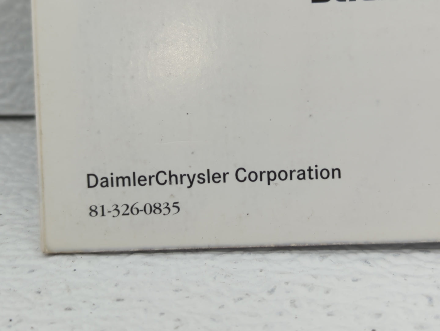 2008 Dodge Durango Owners Manual Book Guide OEM Used Auto Parts - Oemusedautoparts1.com
