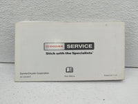 2008 Dodge Durango Owners Manual Book Guide OEM Used Auto Parts - Oemusedautoparts1.com