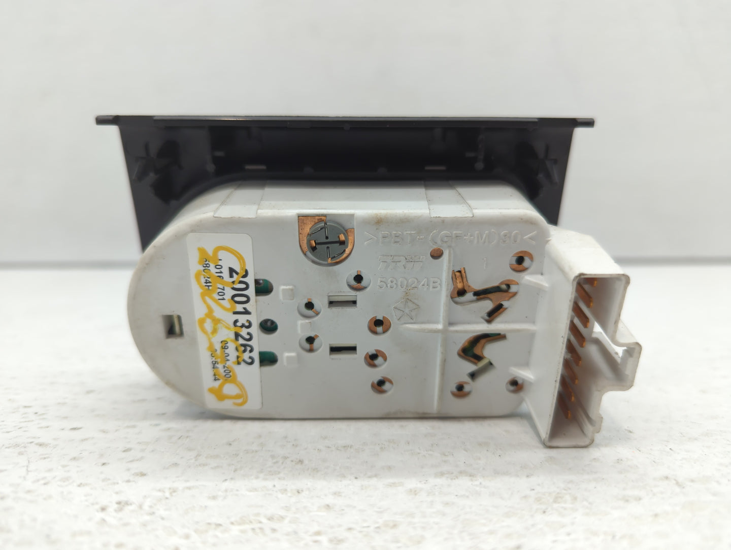 2004-2009 Dodge Durango Climate Control Module Temperature AC/Heater Replacement P/N:P55057280AD P55057280AC Fits OEM Used A