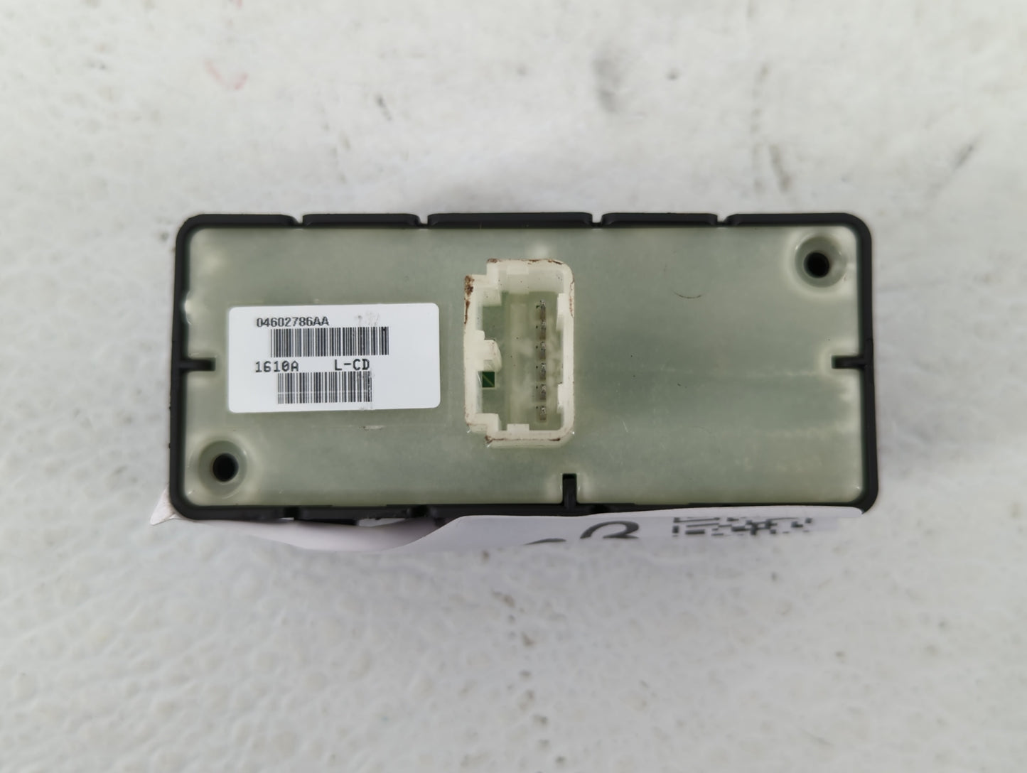 2008 Dodge Durango Passenger Right Power Window Switch 04602786aa - Oemusedautoparts1.com