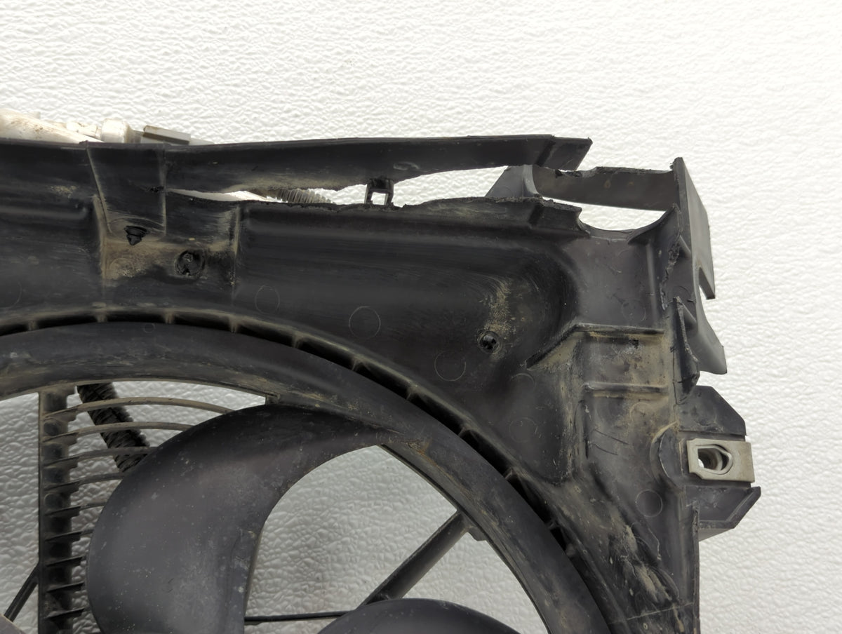 2006-2009 Dodge Durango Left Radiator Fan Motor Assembly Black - Oemusedautoparts1.com