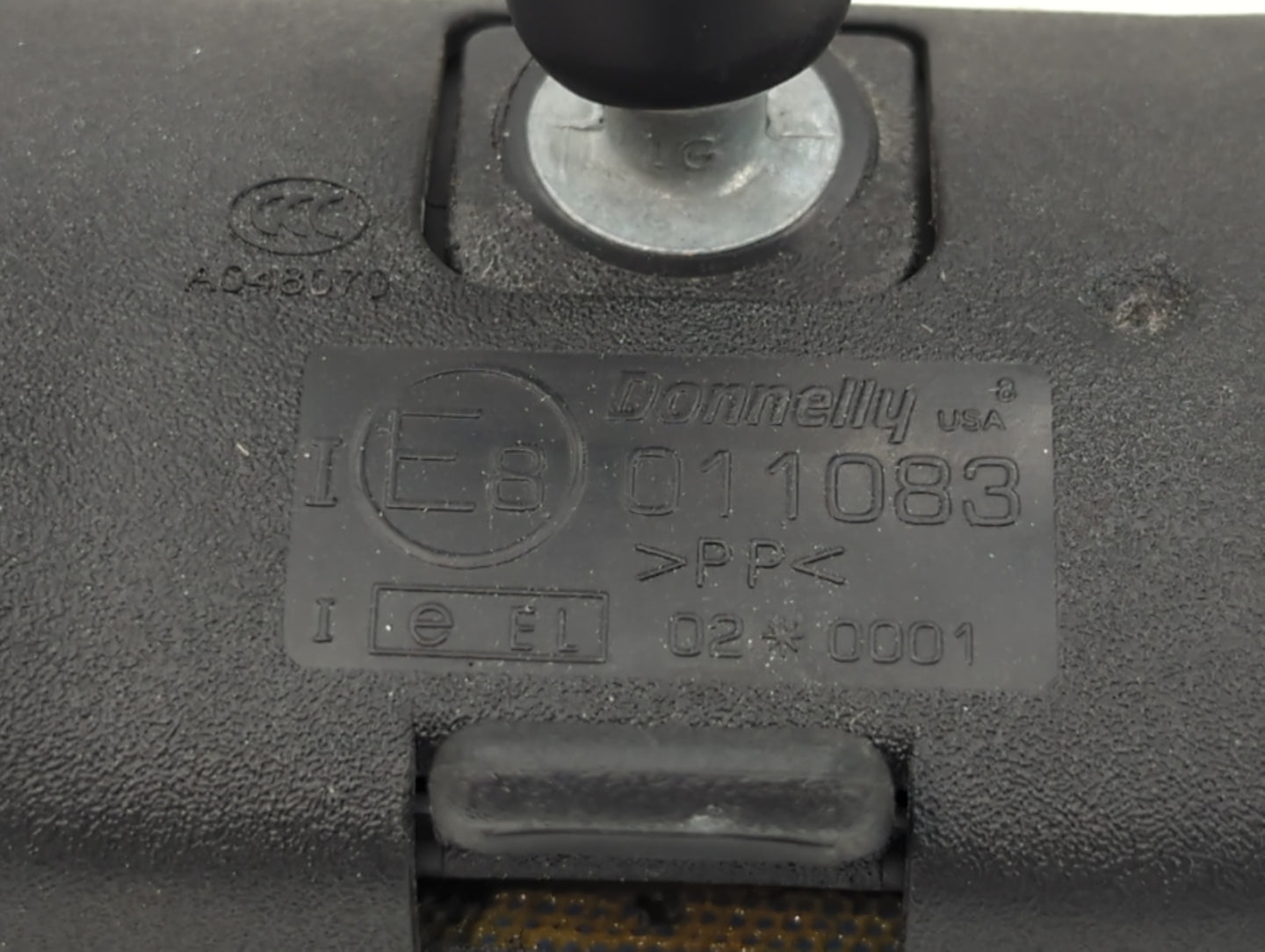 2008 Dodge Durango Interior Rear View Mirror Replacement OEM P/N:IE8011083 Fits OEM Used Auto Parts - Oemusedautoparts1.com