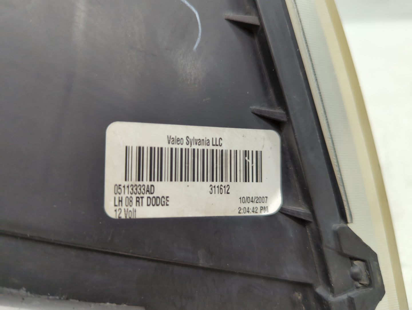 2008-2010 Dodge Grand Caravan Driver Left Oem Head Light Headlight Lamp - Oemusedautoparts1.com