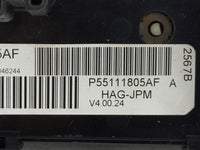 2008 Dodge Grand Caravan Climate Control Module Temperature AC/Heater Replacement P/N:P55111805AF A Fits OEM Used Auto Parts