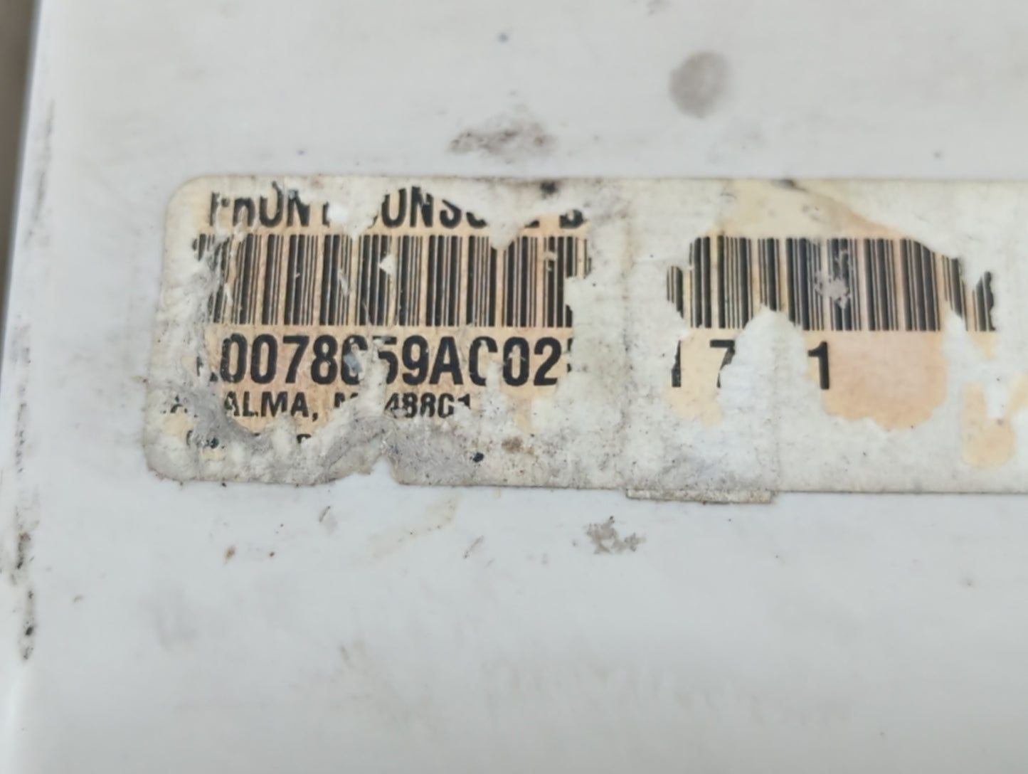 2008-2010 Dodge Grand Caravan Overhead Roof Console Interior Dome Light - Oemusedautoparts1.com