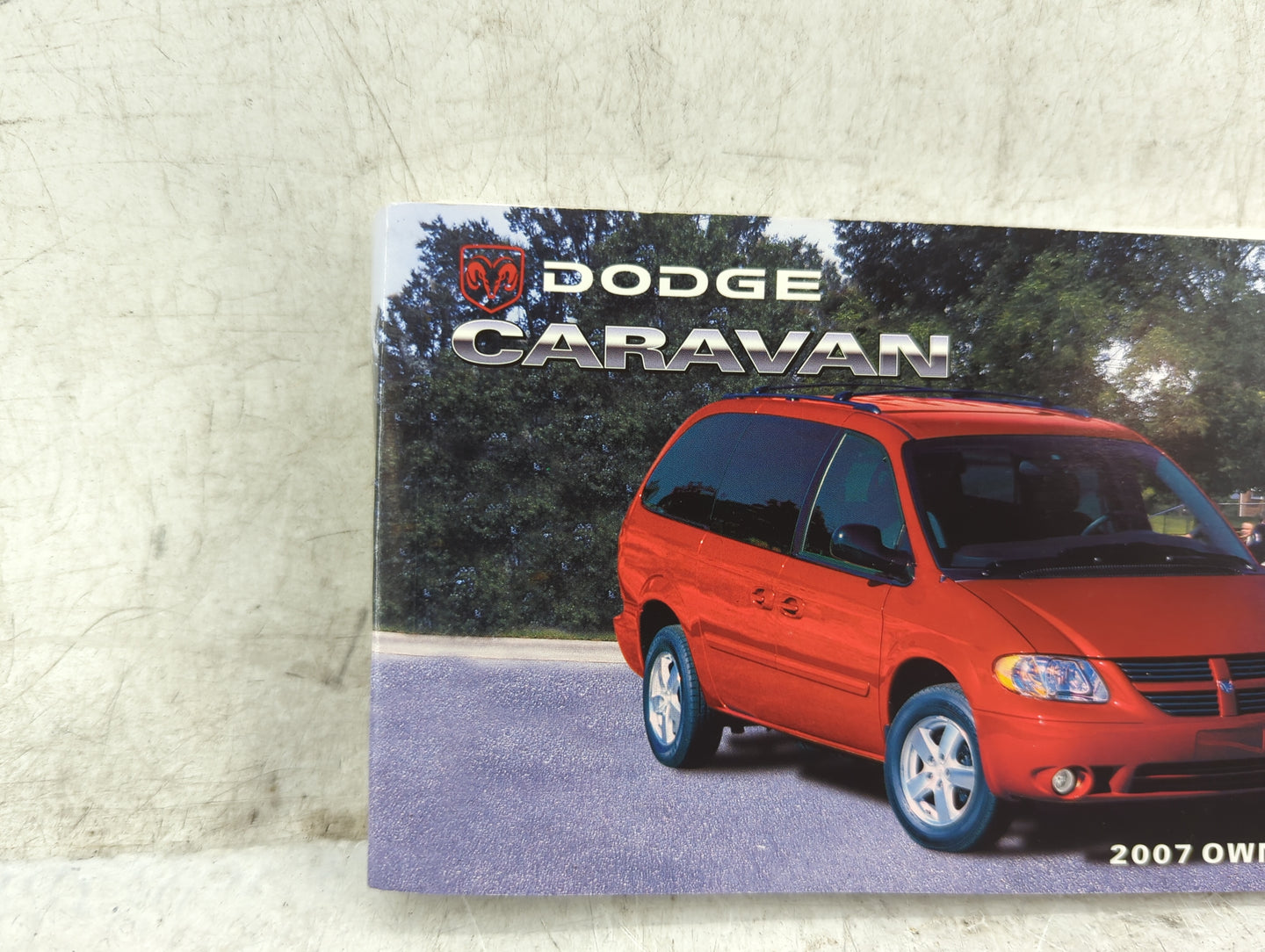 2008 Dodge Grand Caravan Owners Manual Book Guide OEM Used Auto Parts - Oemusedautoparts1.com