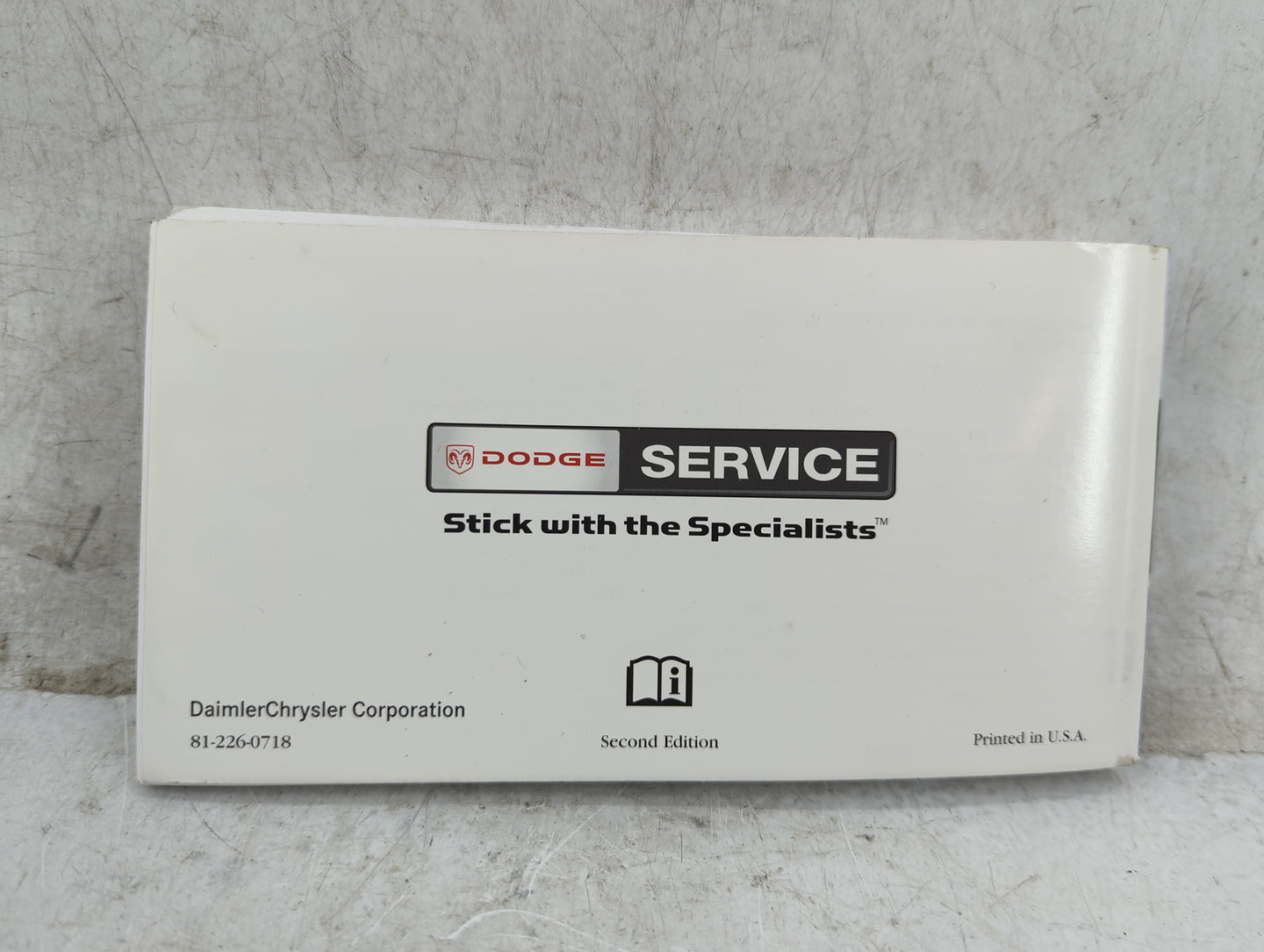 2008 Dodge Grand Caravan Owners Manual Book Guide OEM Used Auto Parts - Oemusedautoparts1.com