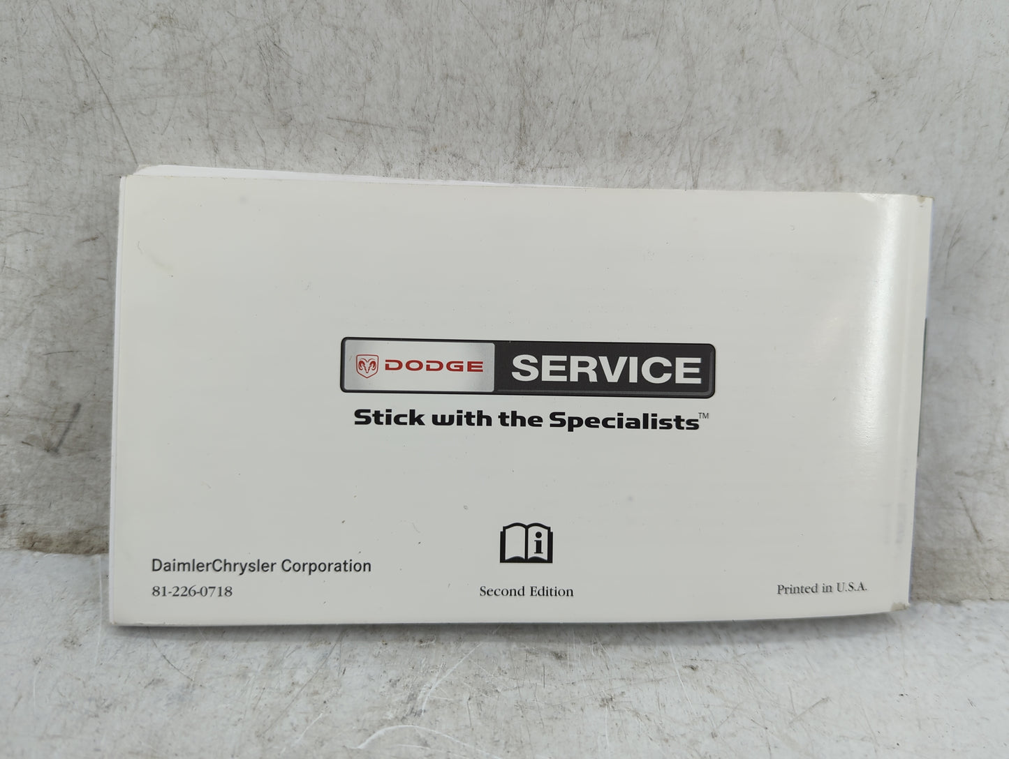 2008 Dodge Grand Caravan Owners Manual Book Guide OEM Used Auto Parts - Oemusedautoparts1.com