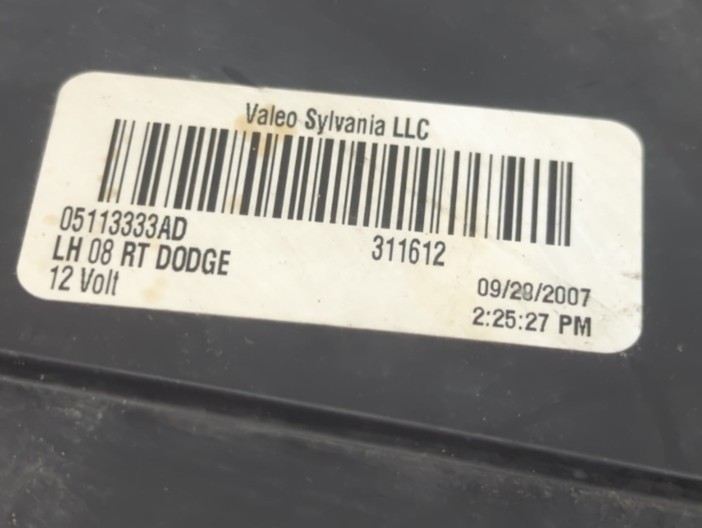 2008-2010 Dodge Grand Caravan Driver Left Oem Head Light Headlight Lamp - Oemusedautoparts1.com