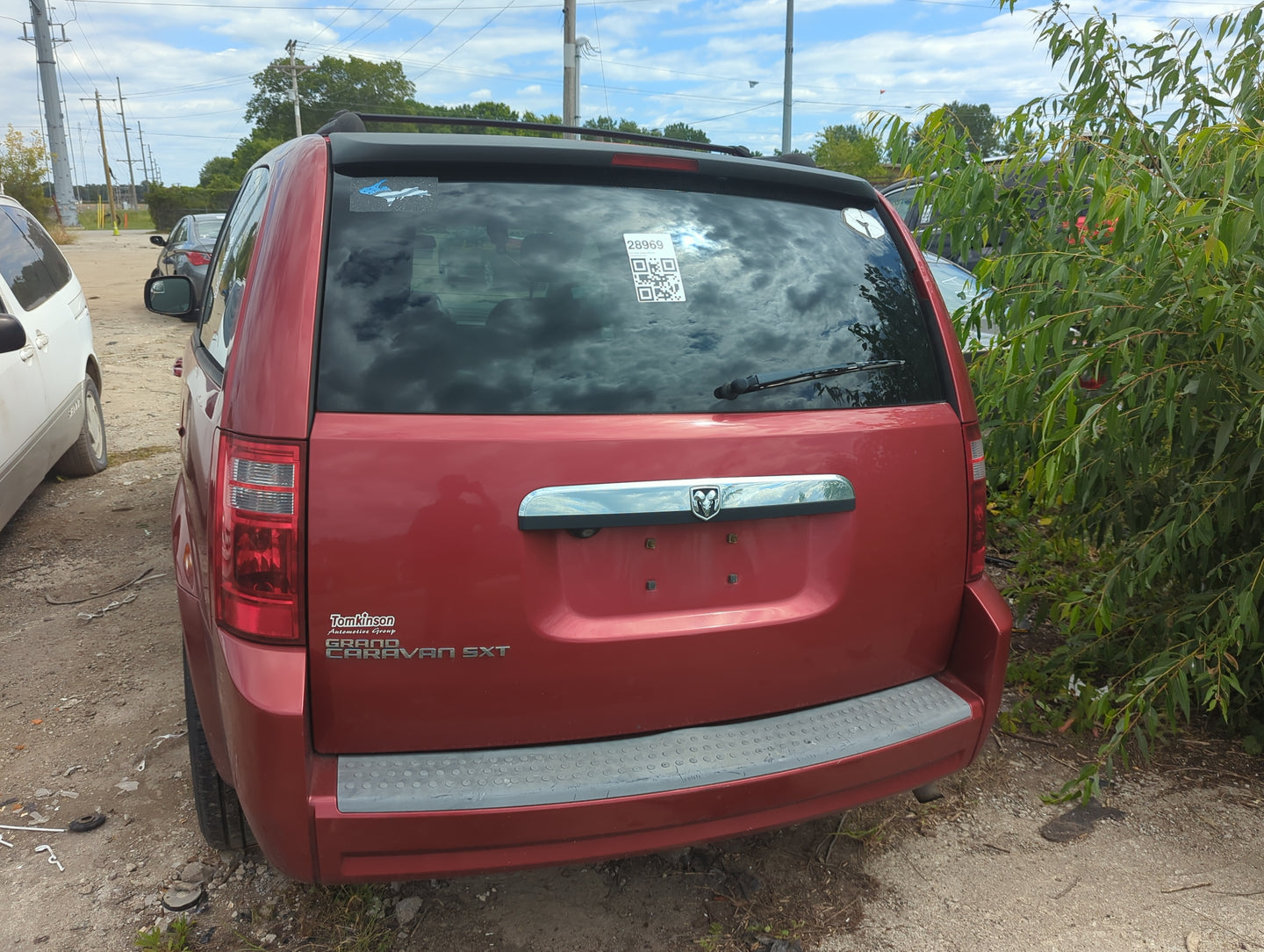 2008-2010 Dodge Grand Caravan Trunk/decklid/hatch/tailgate Oem - Oemusedautoparts1.com