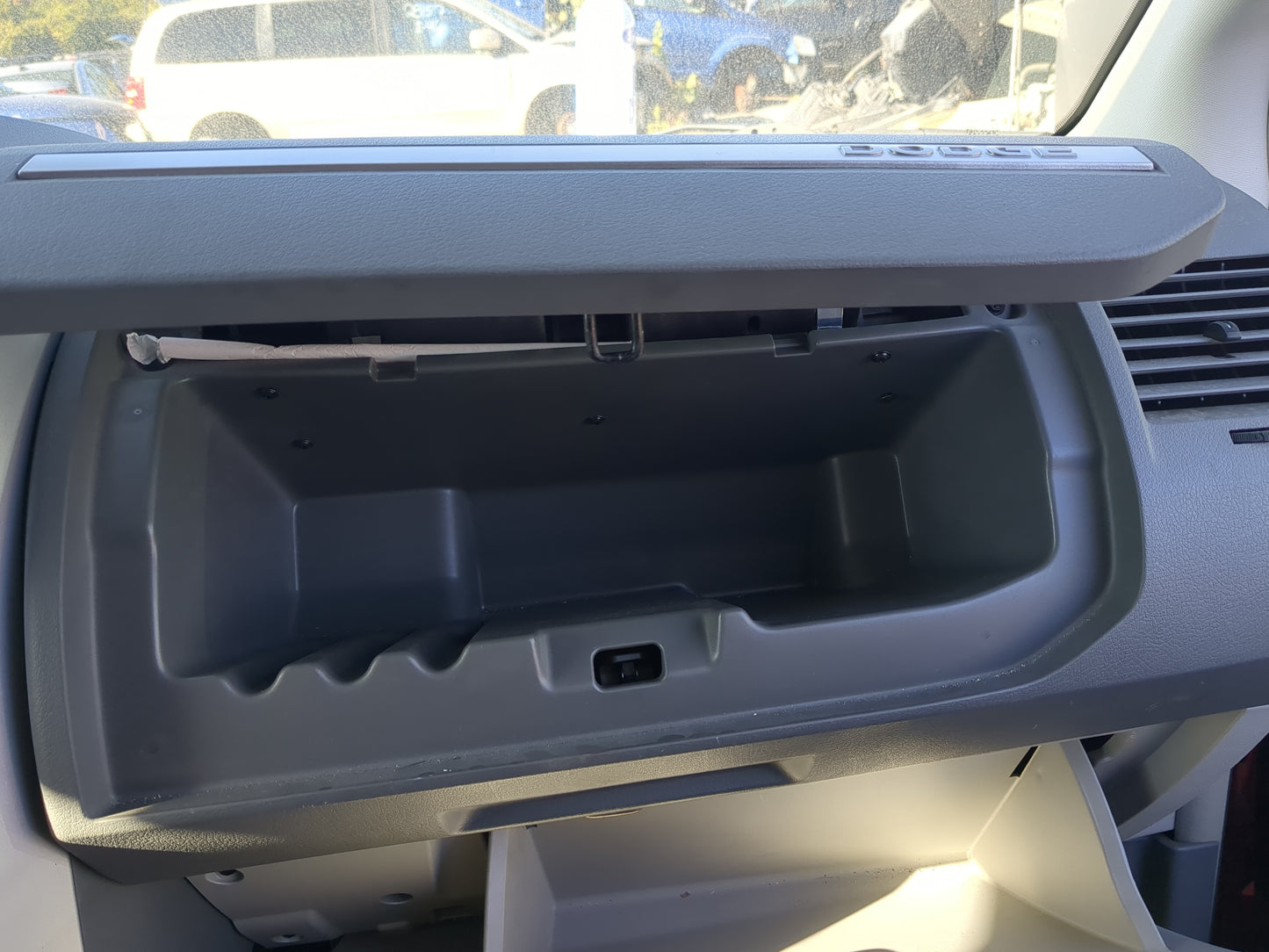 2008 Dodge Grand Caravan Passenger Glove Box Door Storage Compartment - Oemusedautoparts1.com