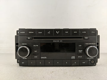 2008 Dodge Grand Caravan Radio AM FM Cd Player Receiver Replacement P/N:P05064061AJ Fits OEM Used Auto Parts - Oemusedautopa