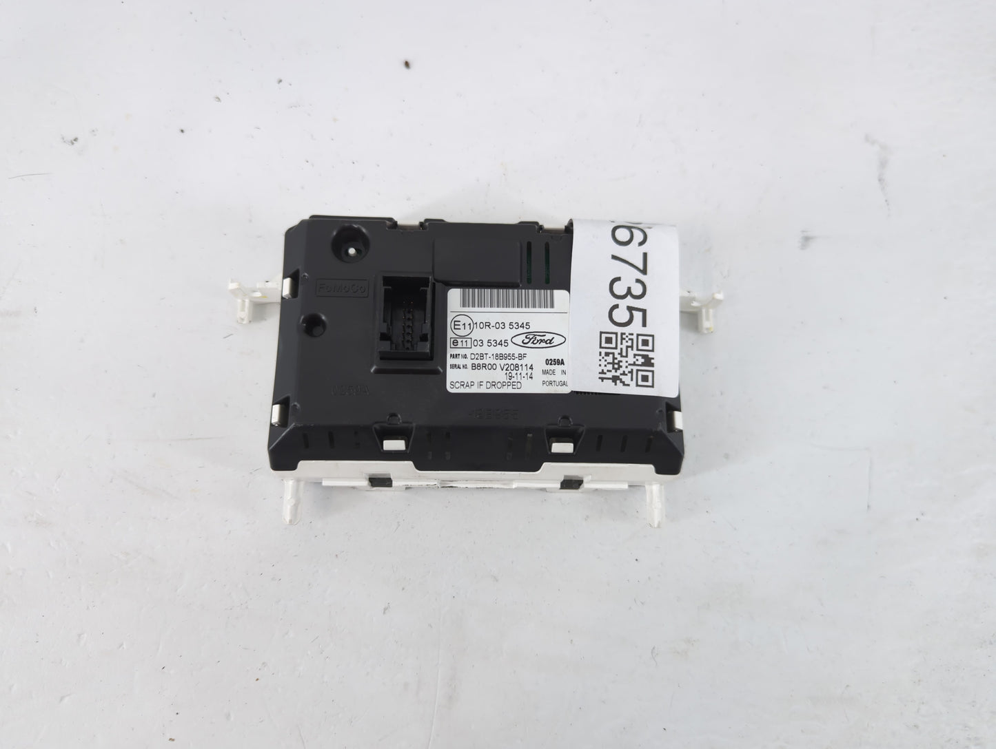 2008-2009 Dodge Grand Caravan Information-gps-tv Control Module - Oemusedautoparts1.com