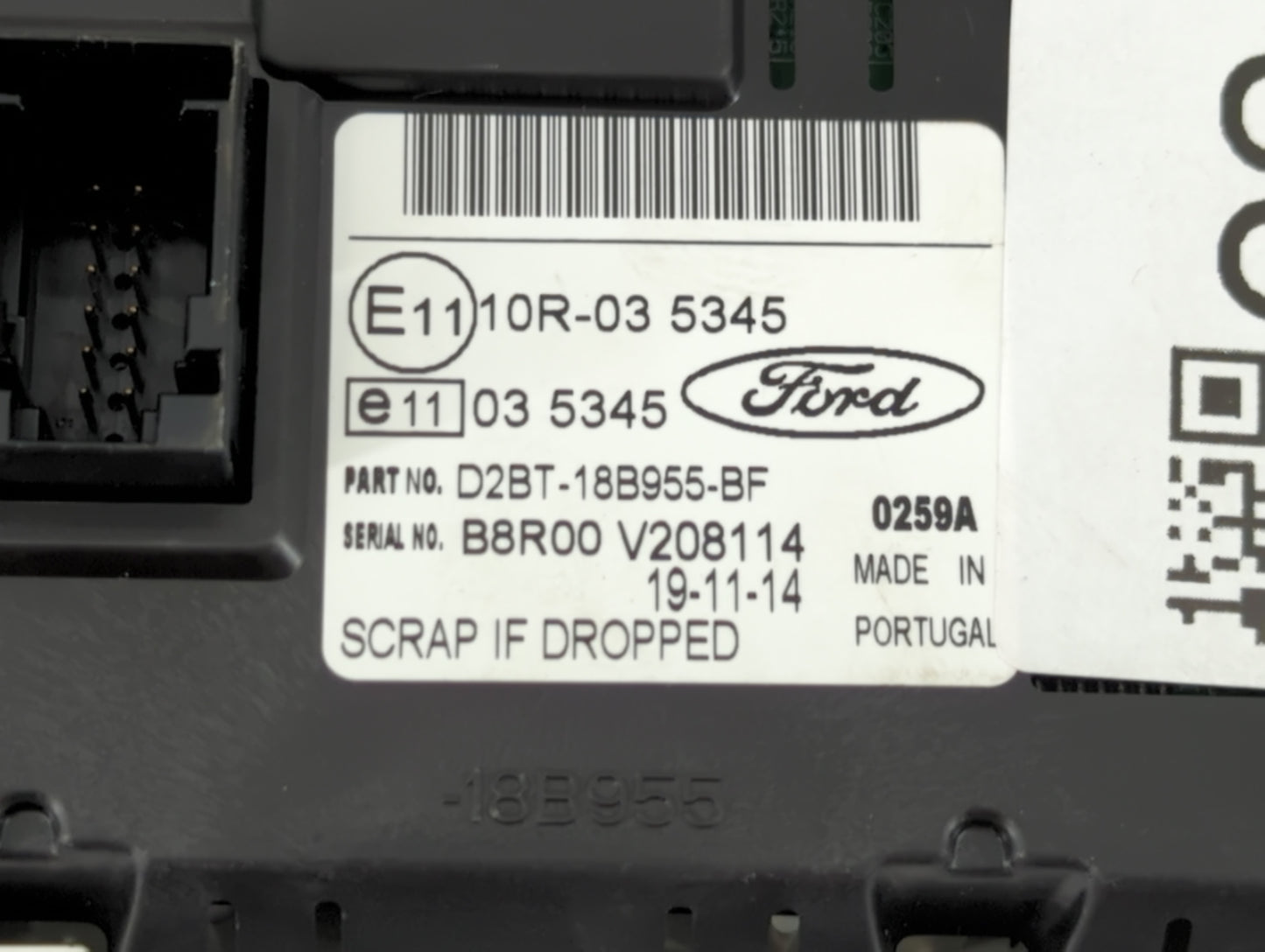 2008-2009 Dodge Grand Caravan Information-gps-tv Control Module - Oemusedautoparts1.com