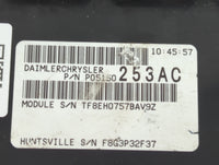 2008-2010 Dodge Grand Caravan PCM Engine Control Computer ECU ECM PCU OEM P/N:P05150253AC Fits Fits 2008 2009 2010 OEM Used 