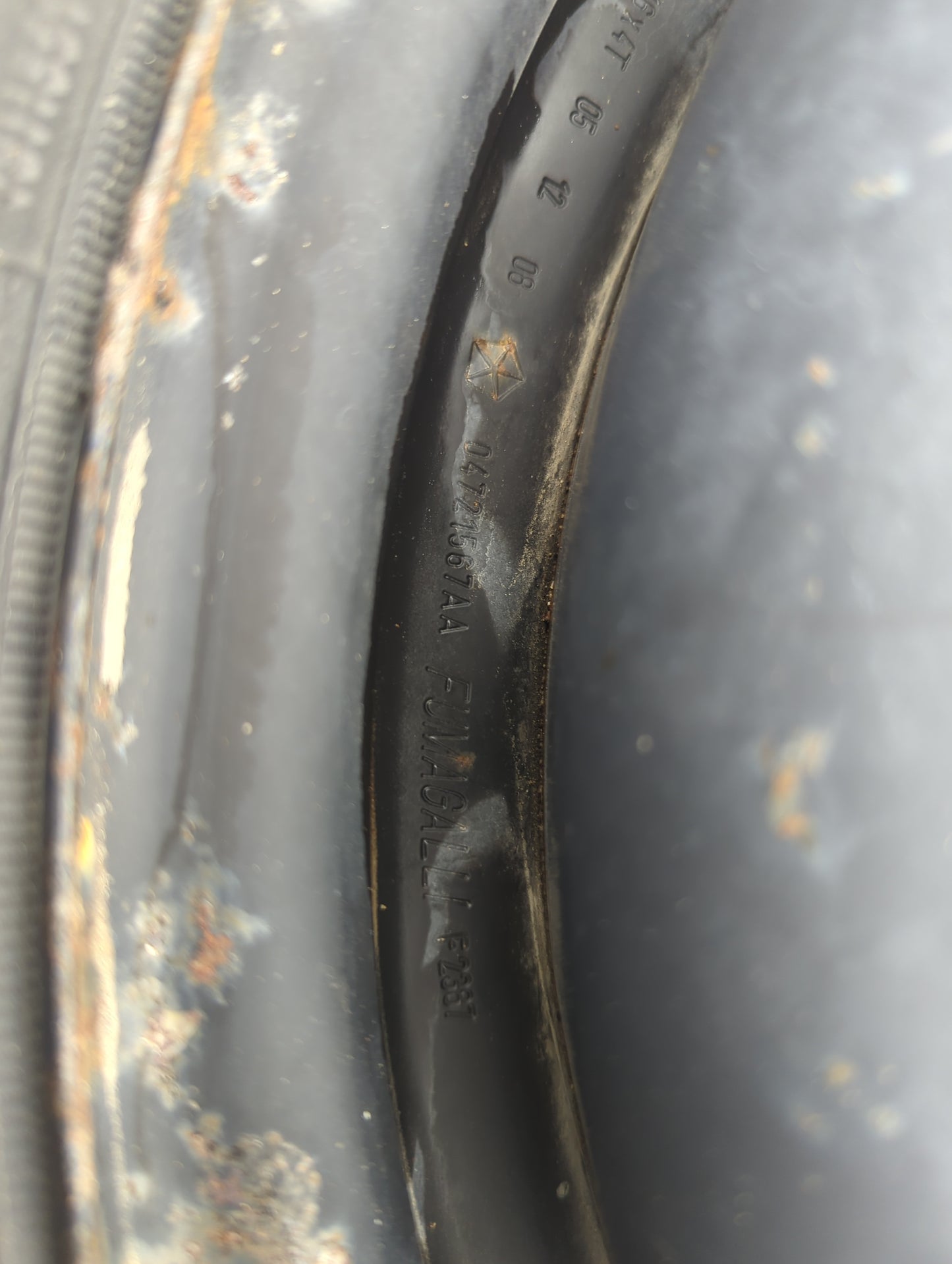 2008-2015 Dodge Grand Caravan Spare Donut Tire Wheel Rim Oem - Oemusedautoparts1.com