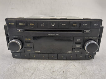 compare product 2008 Dodge Grand Caravan Radio AM FM Cd Player Receiver Replacement P/N:P05064421AF P05064421AE Fits OEM Used Auto Parts