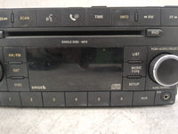 2008 Dodge Grand Caravan Radio AM FM Cd Player Receiver Replacement P/N:P05064421AF P05064421AE Fits OEM Used Auto Parts - O