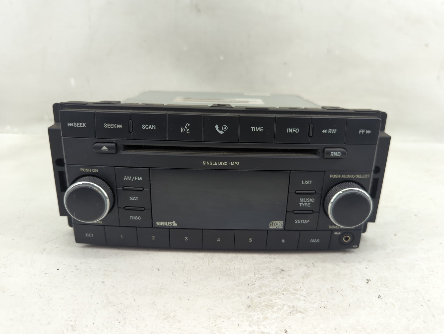 2008 Dodge Grand Caravan Radio AM FM Cd Player Receiver Replacement P/N:P05064421AF P05064421AE Fits OEM Used Auto Parts - O