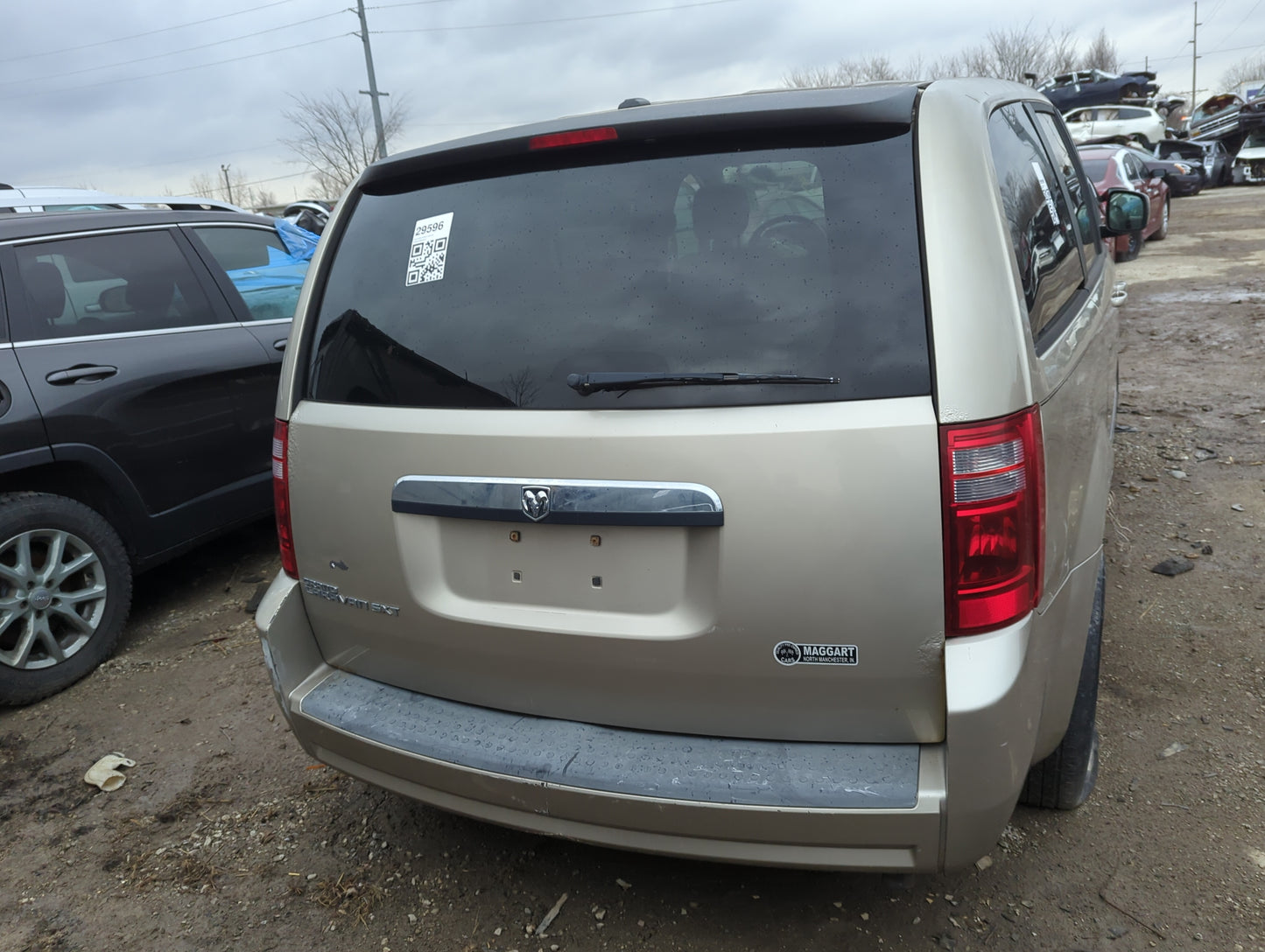 2008-2010 Dodge Grand Caravan Trunk/decklid/hatch/tailgate Oem - Oemusedautoparts1.com